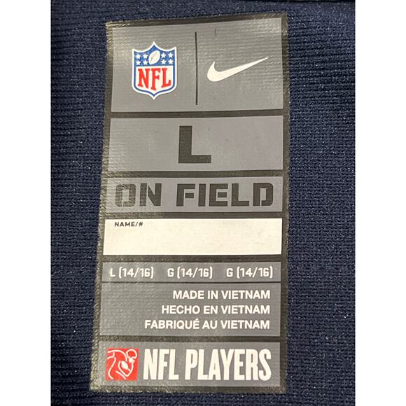 Nike NFL Youth New England Patriots Gronkowski Jersey Size L(14/16) Blue White - Picture 5 of 5